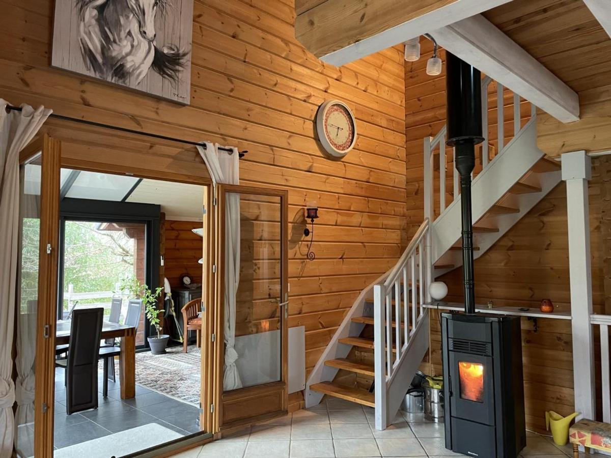 Chalet De Charme Avec Sauna Et Piscine Couverte, Proche De Vichy, Tout Confort, Animaux Acceptes - Fr-1-489-370 Villa Saint-Rémy-en-Rollat Buitenkant foto